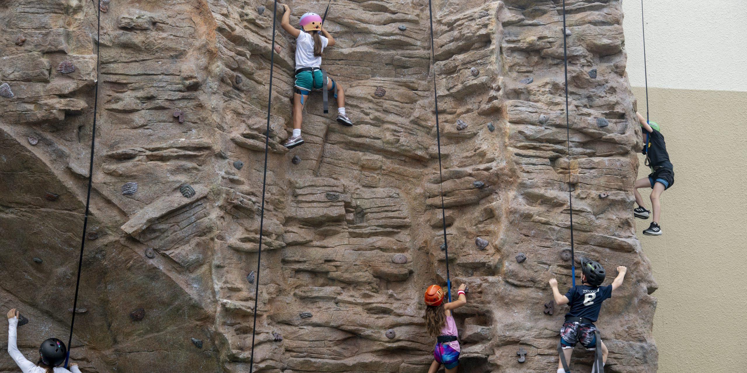 rock climbing, summer program, private school